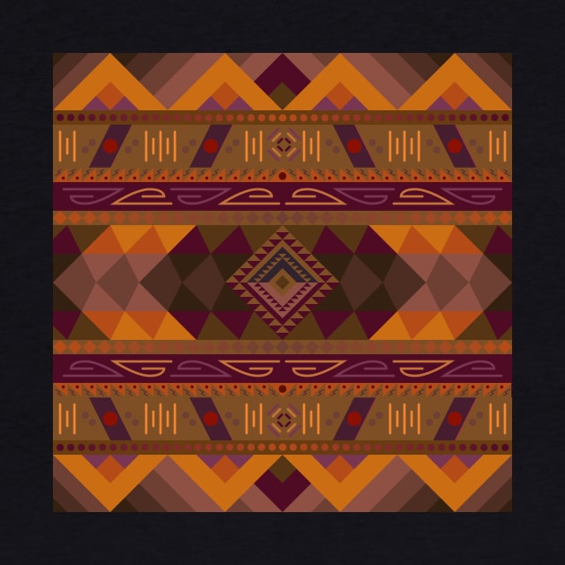 Native American deep brown colours by JDP Designs